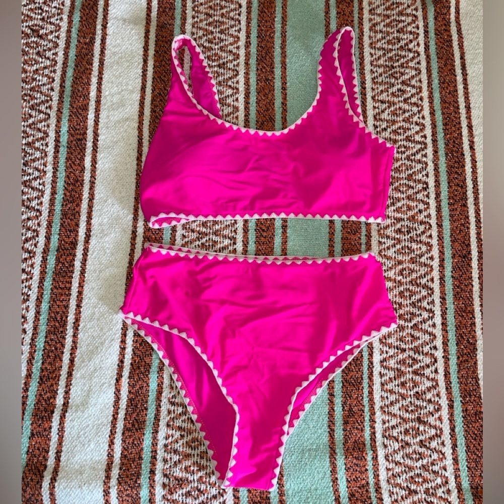Pink bikini